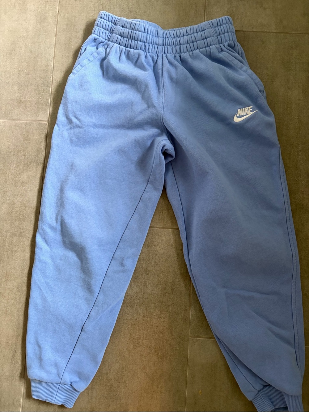 Nike Kids Blue Fleece Joggers